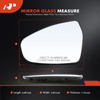 Driver Power Mirror Glass for Kia Forte/Forte5 (2019–2024)
