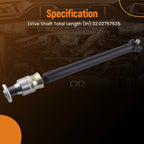 Drive Shaft Propeller Shaft for Chevy Blazer GMC Jimmy Sonoma (1998–2005) 938-083