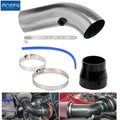 76mm Cold Air Intake Induction Pipe for Universal Vehicles