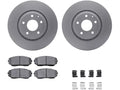 Front Brake Pad and Rotor Kit for Mazda CX-9 (2016–2023) VX343HF