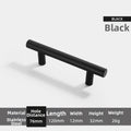 Stainless Steel Handle for Cabinet Drawer Dresser Wardrobe (Dark Black)