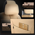 Front Row Bucket Seat Cover Cushion Protector for Universal Vehicles (All Years)