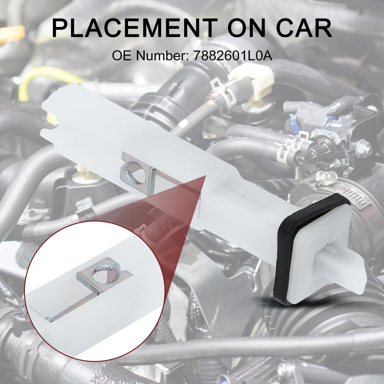 Fuel Door Opener Release Lock Latch No. 7882601L0A for Nissan Altima (2013–2018)
