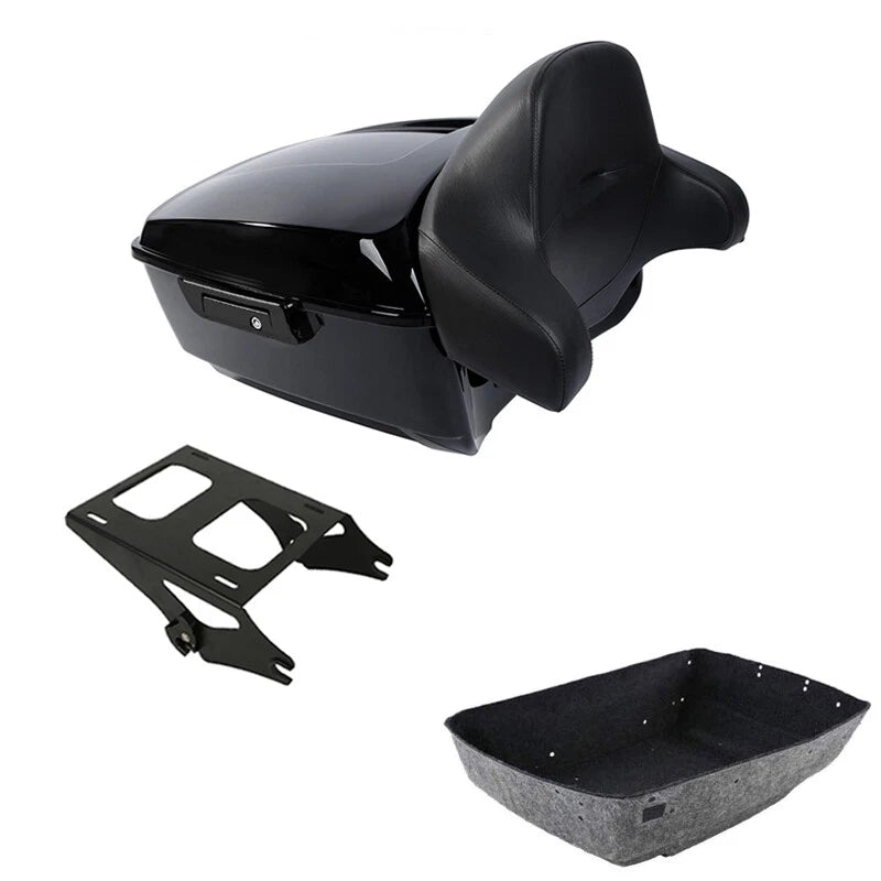 Trunk Backrest Mount Rack for Harley Touring Road Glide (2014–2026)
