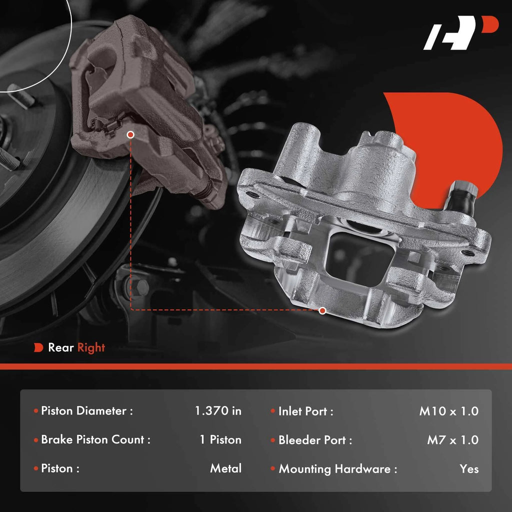 Front & Rear Brake Calipers for Toyota Camry ES300 (2000–2001)