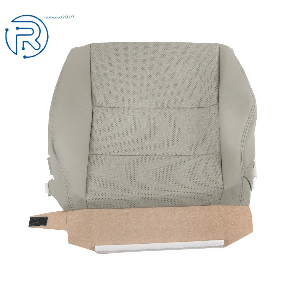 Leather Driver Bottom Perforated Seat Cover for Acura RDX (2007–2012) Gray