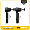Set of 2 Front Outer Tie Rods for Saturn Outlook, Chevy Traverse, Acadia, Buick Enclave