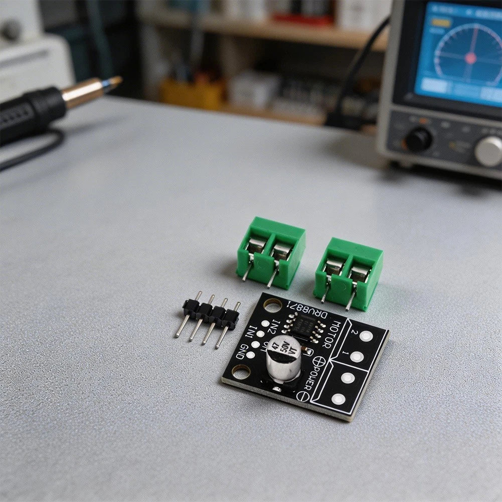 3X DRV8871 Motor Driver Board with UVLO and Thermal Shutdown for