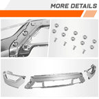 Right Side Headlight for Nissan Versa (2015–2019) Chrome Housing Amber Corner