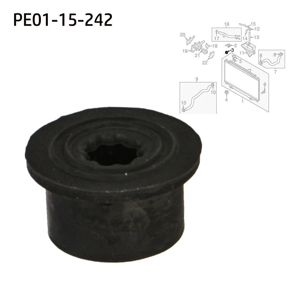 Rubber Upper Radiator Bushing Mount for