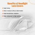 Headlight Lens Cover for Hyundai Sonata (2011–2014) Polycarbonate Clear
