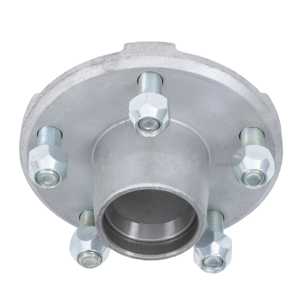 Set of 2 Galvanized Trailer Hub Kits for 2000 lbs Spindle (1" or 1.0625")