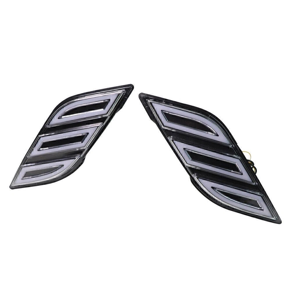 LED Daytime Running Lights DRL Amber White for Ford F-150 Raptor (2018–2019)
