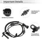 ABS Wheel Speed Sensor for Buick LaCrosse (2010–2016) Front Left/Right