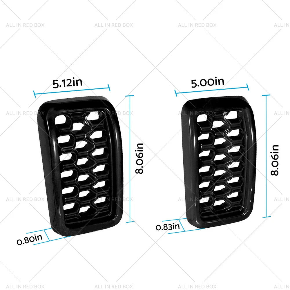 Front Grill Mesh Covers Inserts for Jeep Grand Cherokee (2017–2022)