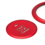 Red Interior Engine Start Push Button Cover Trim for Mazda 3 (2020-2024)