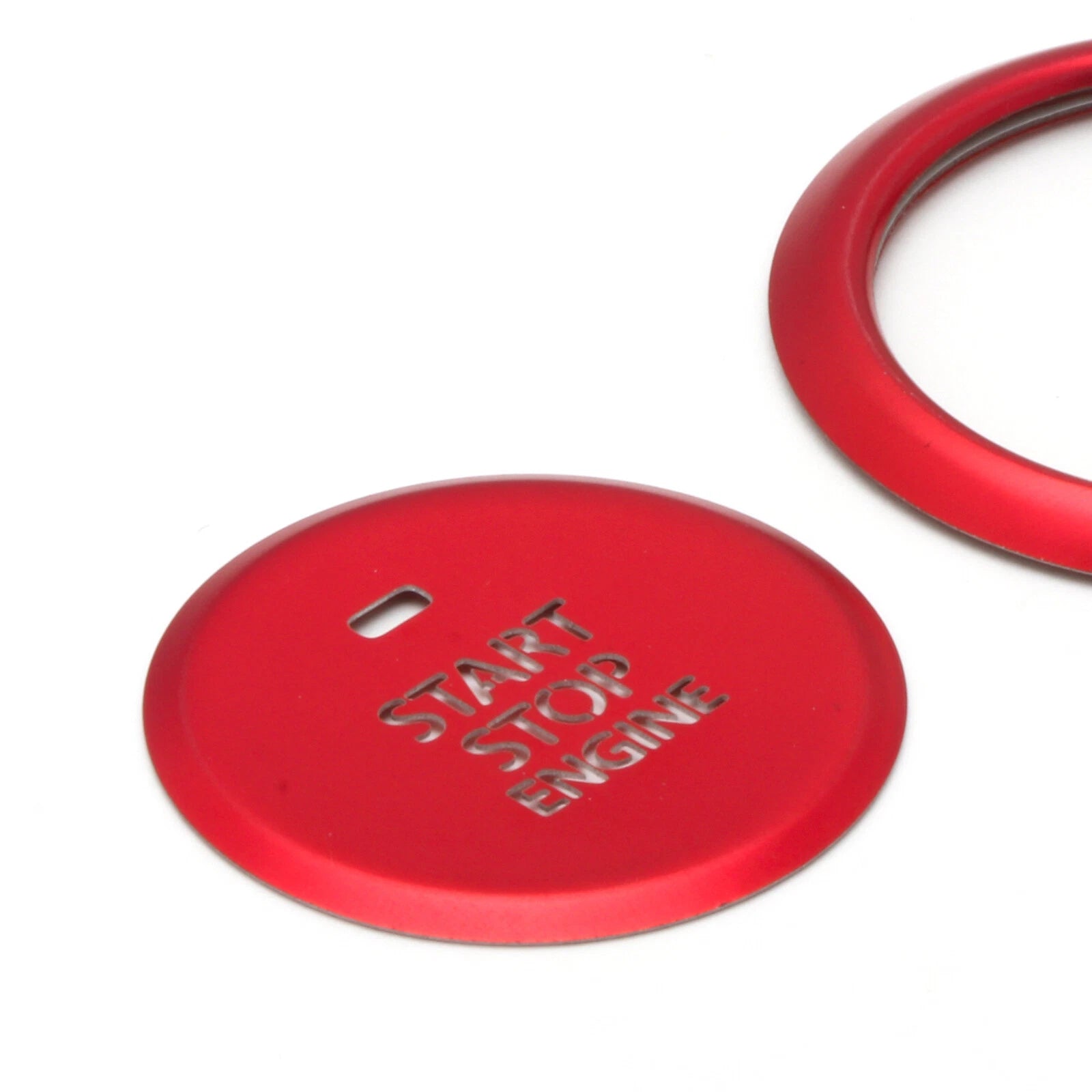 Red Interior Engine Start Push Button Cover Trim for Mazda 3 (2020-2024)