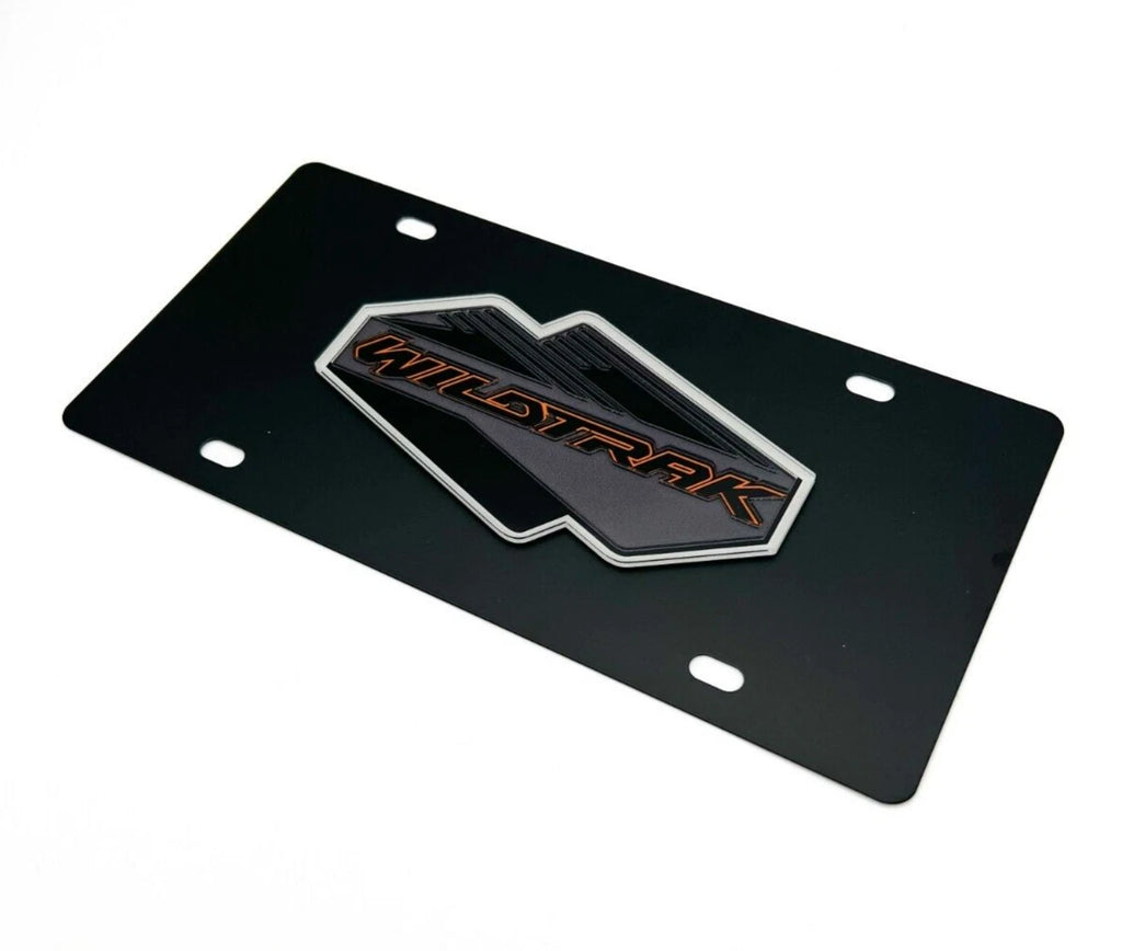 License Plate Frame Front for Ford Bronco Wildtrak 3D Badge (2021–2024)