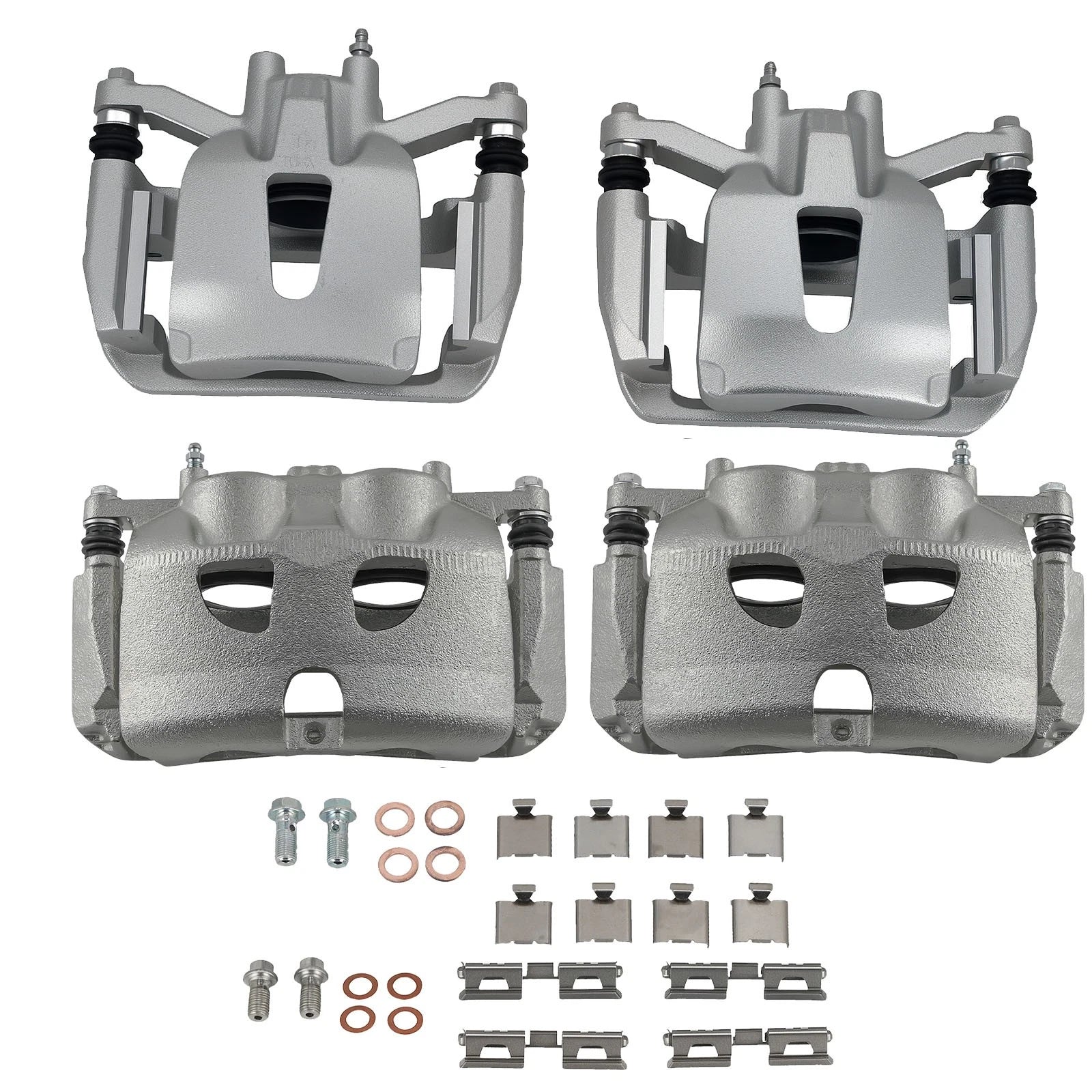 4pcs Brake Caliper Set for Ford F-150 LOBO (2012–2016) with Bracket
