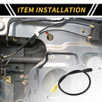 Door Latch Release Cable for Chevrolet Silverado 1500 (2007–2013) No.25880301