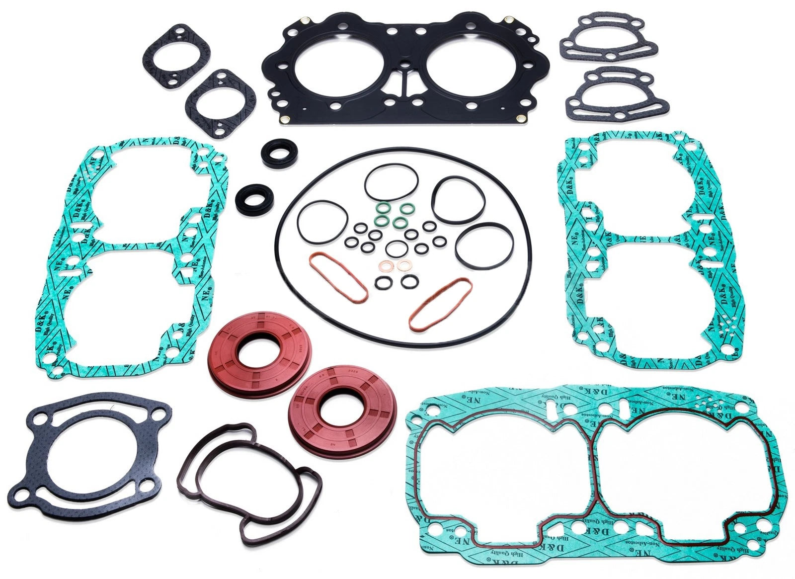 Complete Engine Rebuild Gasket Crank Seal Kit for Sea Doo GSX GTX LRV RX XP (947, 951)