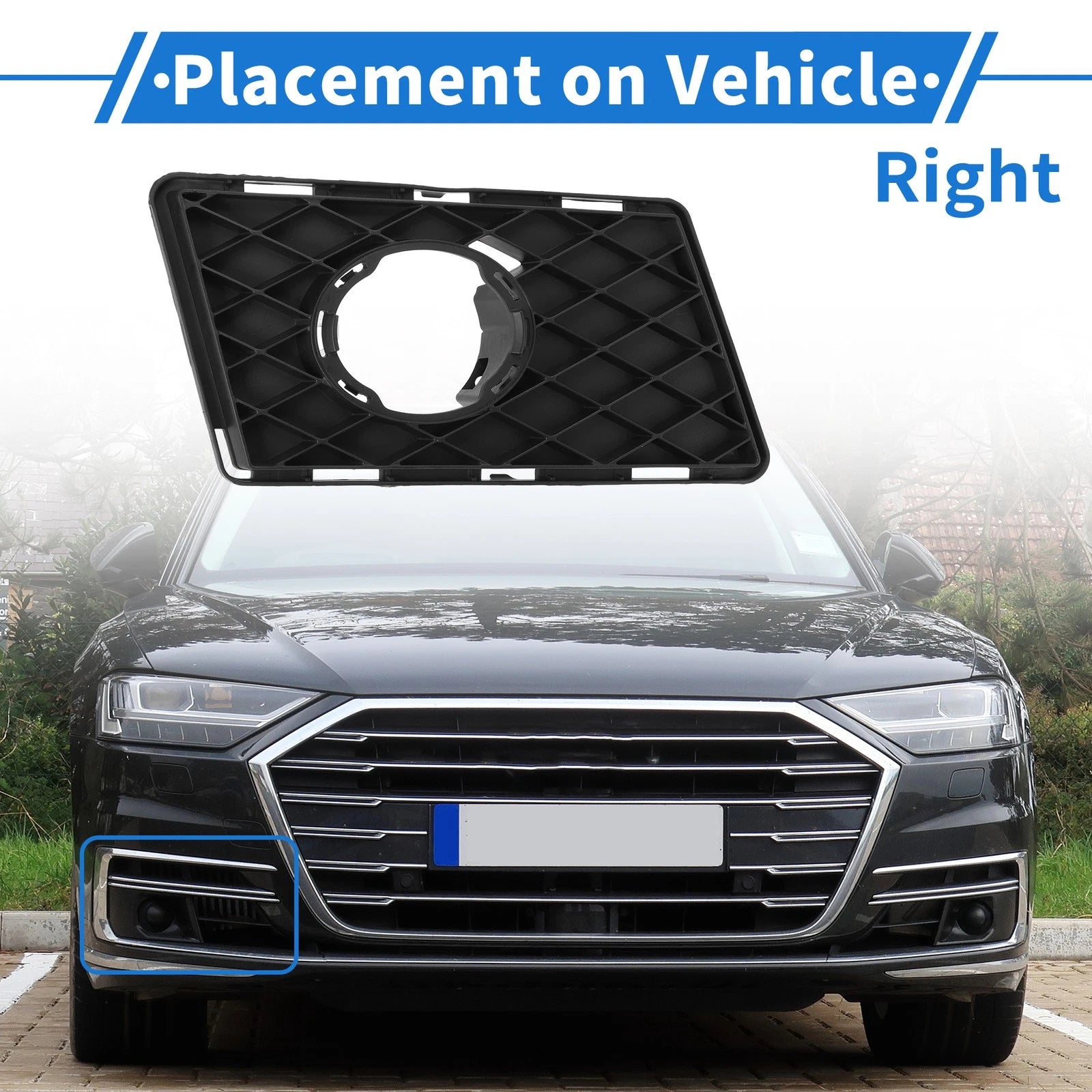 Fog Light Grill for Mercedes-Benz GLK-Class (2008–2015) No. 2048853823