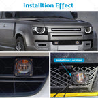 2X 3 Inch Flush Mount LED Work Light for 4WD 8D