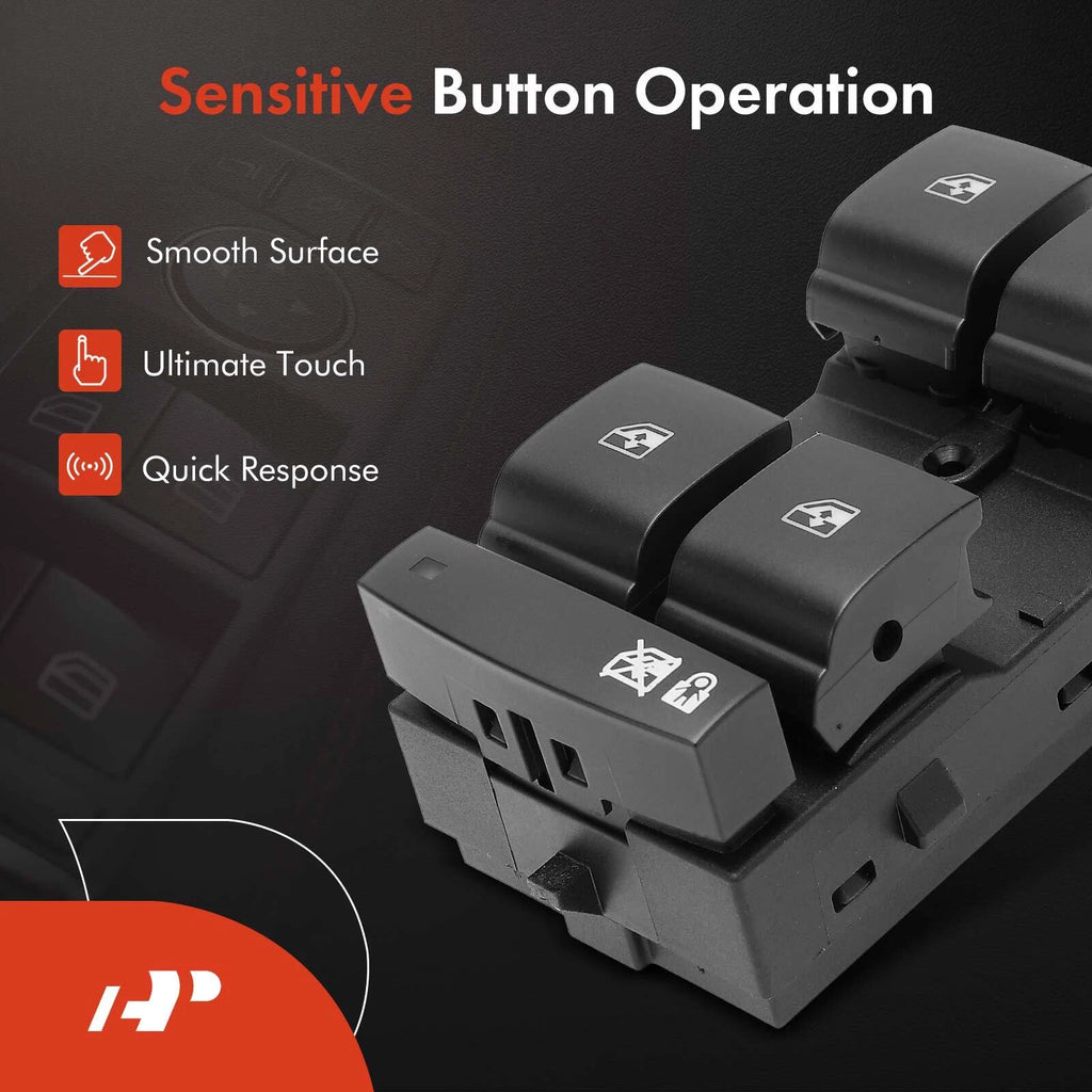 Front Left Power Window Switch for Chevrolet Cruze, Buick Verano (2011)