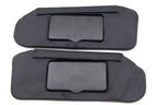 Sunvisor Leather Synthetic Covers for Camaro Firebird (1993–2002) Gray Stitch