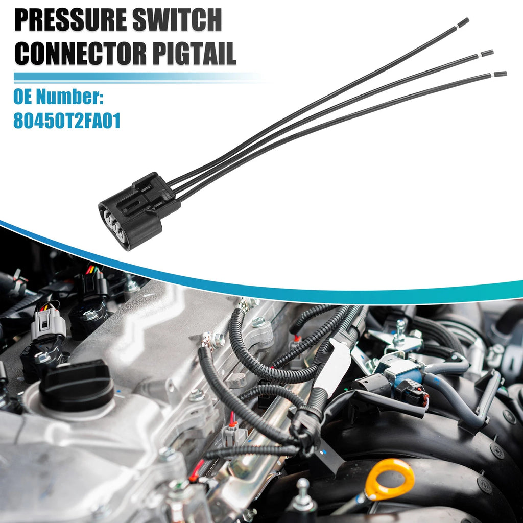 Pressure Switch Connector Pigtail No. 80450T2FA01 for Honda Accord (2005–2020)