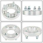 Set of 4 Wheel Flanges for Make Model  1" 4x101.6mm