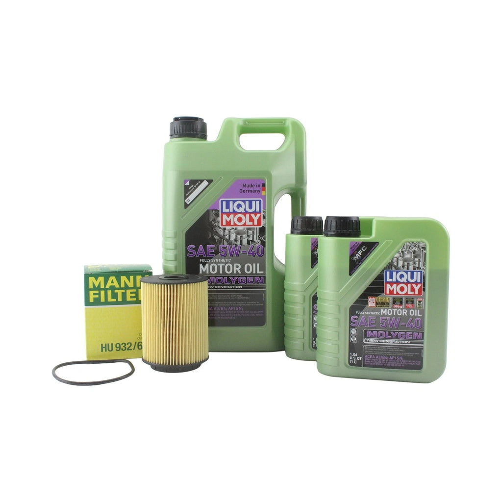 Oil Change Kit 7L Liqui Moly Molygen 5W-40 for Audi Q7 (2007–2015)