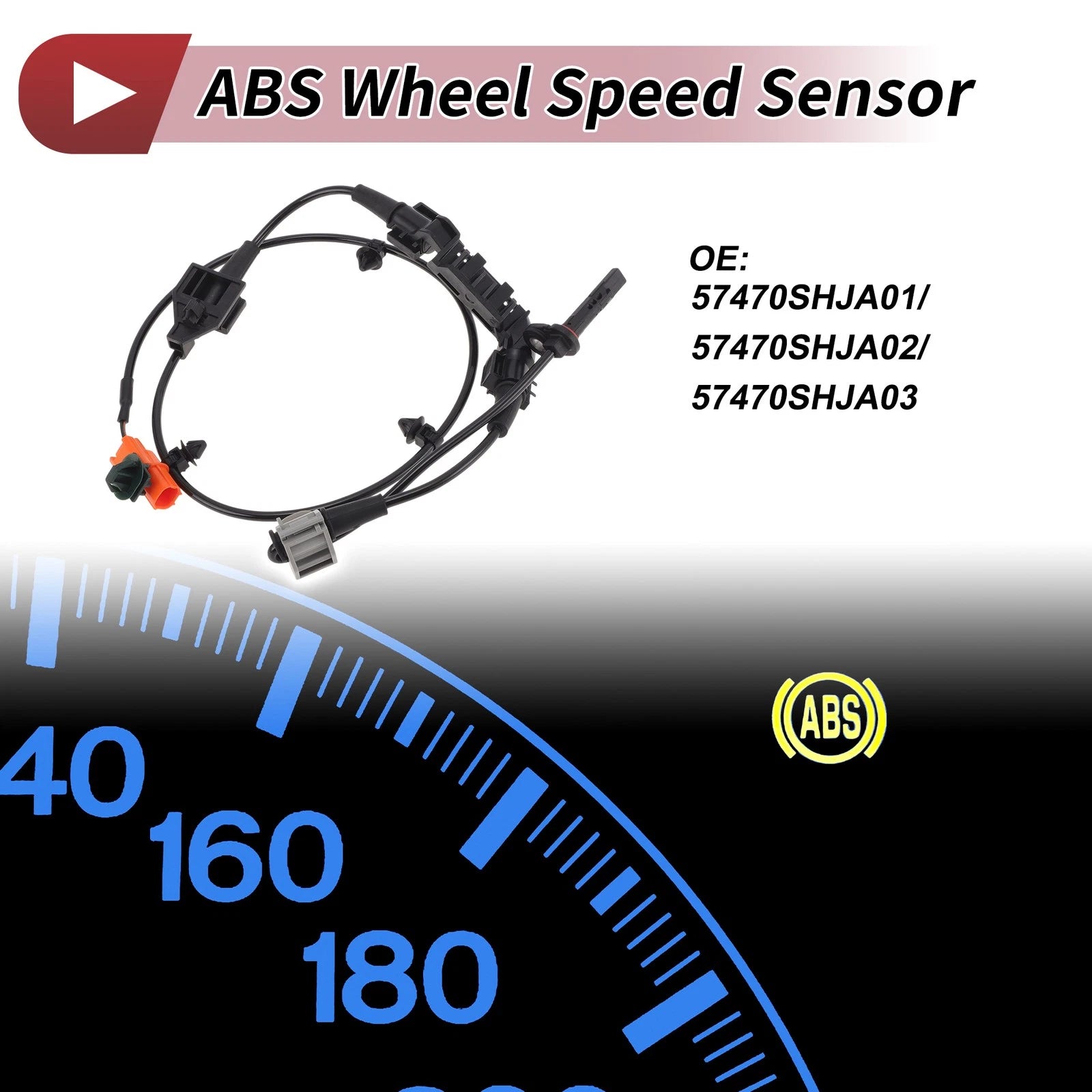 ABS Wheel Speed Sensor No. 57470SHJA01 for Honda Odyssey (2005–2006)