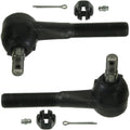 Set of 2 Outer Moog Steering Tie Rod Ends for Dodge Ram 1500 2500 (1994–1999)