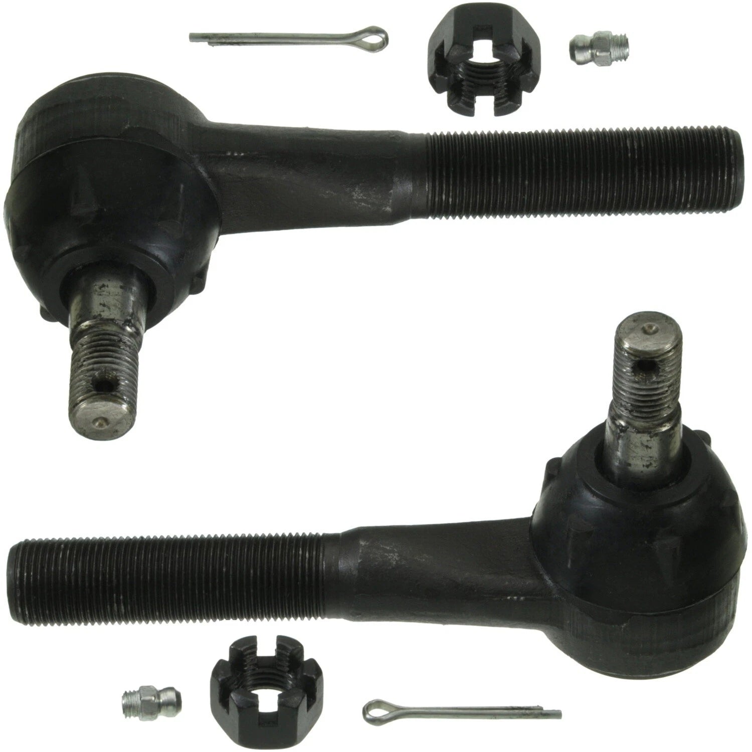 Set of 2 Outer Moog Steering Tie Rod Ends for Dodge Ram 1500 2500 (1994–1999)