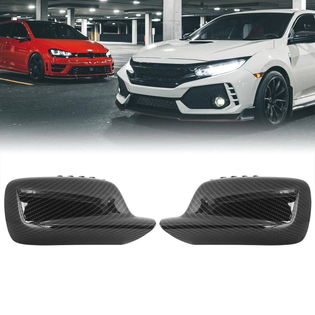 Carbon Fiber Mirror Cover Cap for BMW E66 E46 745i 750i (2002-2008)