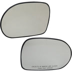 Mirror Glass for Kia Sedona (2002–2005) Driver and Passenger Side