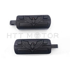 Black Eagle Footpegs for Harley Wide Glide, Street Glide, V Rod (2000–2023)