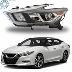 Halogen Headlight for Nissan Maxima (2016–2018) with LED DRL Driver Side