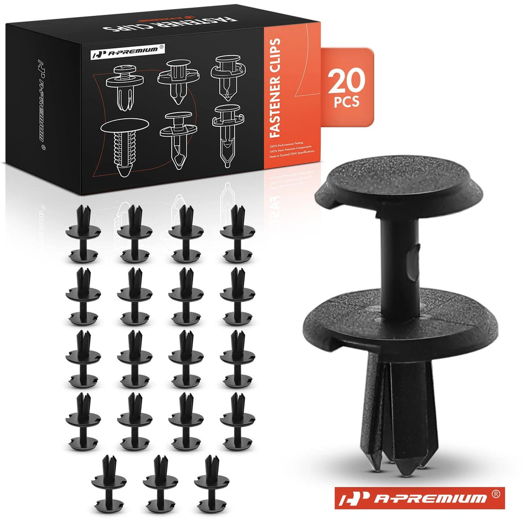 20Pcs 5mm Nylon Expansion Rivet Clips for Mercedes