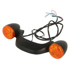 Rear Bullet Turn Signal Light Bar for Harley Street Road Glide FLHX FLTR (2010–2023)