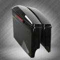 5" Stretched Extended Hard Saddle Bags for Harley Touring Street Glide (2014–2024)