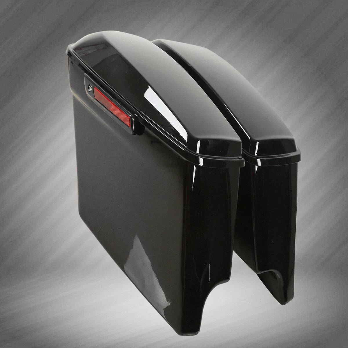 5" Stretched Extended Hard Saddle Bags for Harley Touring Street Glide (2014–2024)