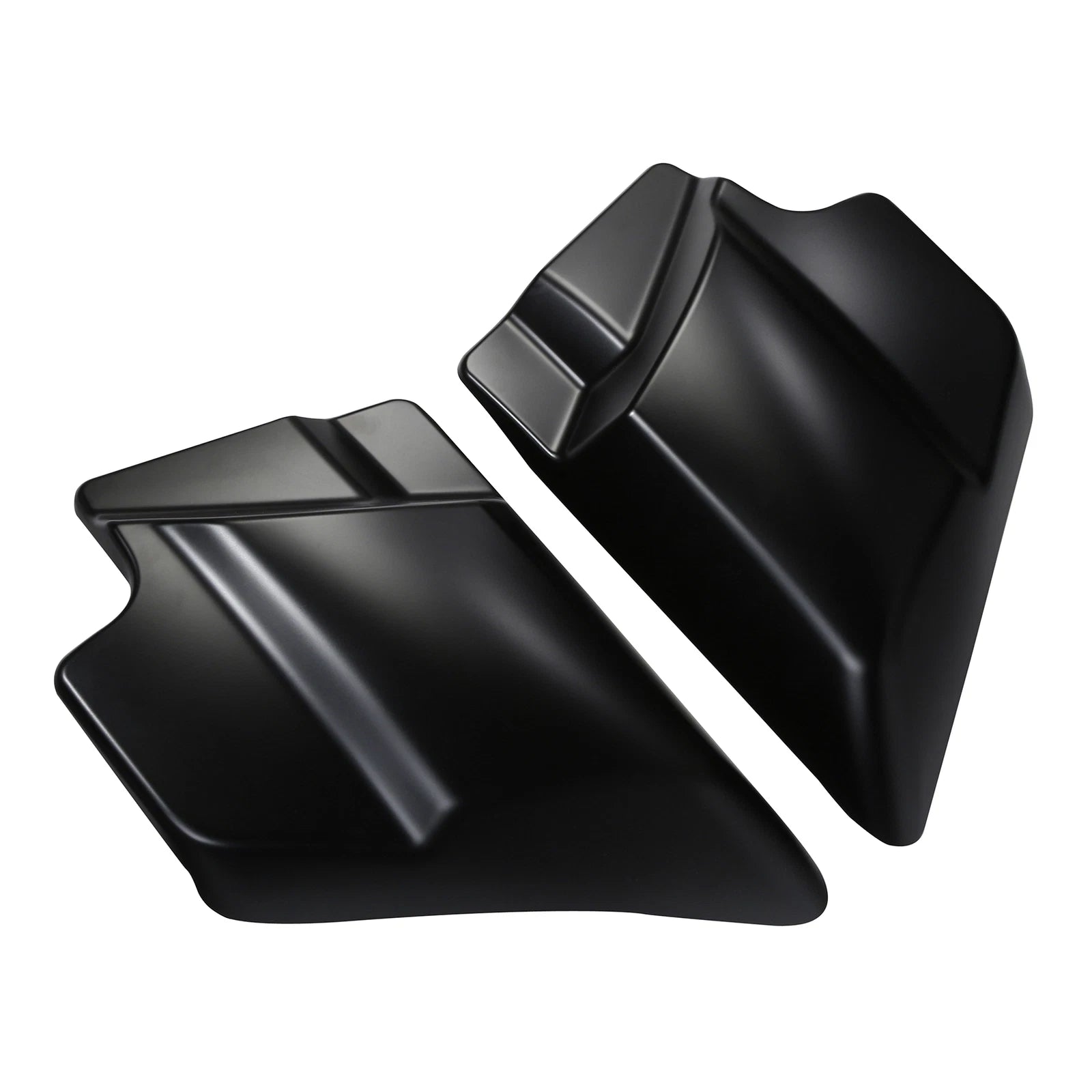 Battery Side Cover Panel for Harley Electra Glide Road King (2009–2024) Black Denim