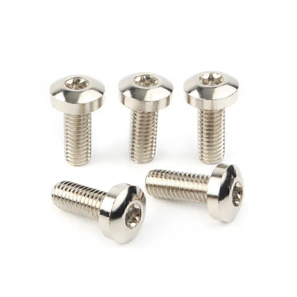5 x Rear Brake Disc Hardware Bolts for Harley Road King Softail (1992-2023)