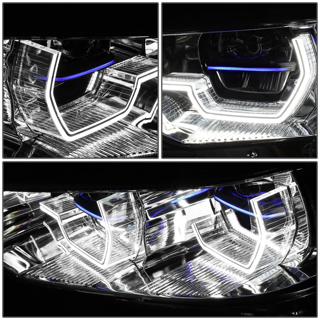 U-Halo LED DRL Projector Headlights for BMW 530i 540i G30 (2017–2020)