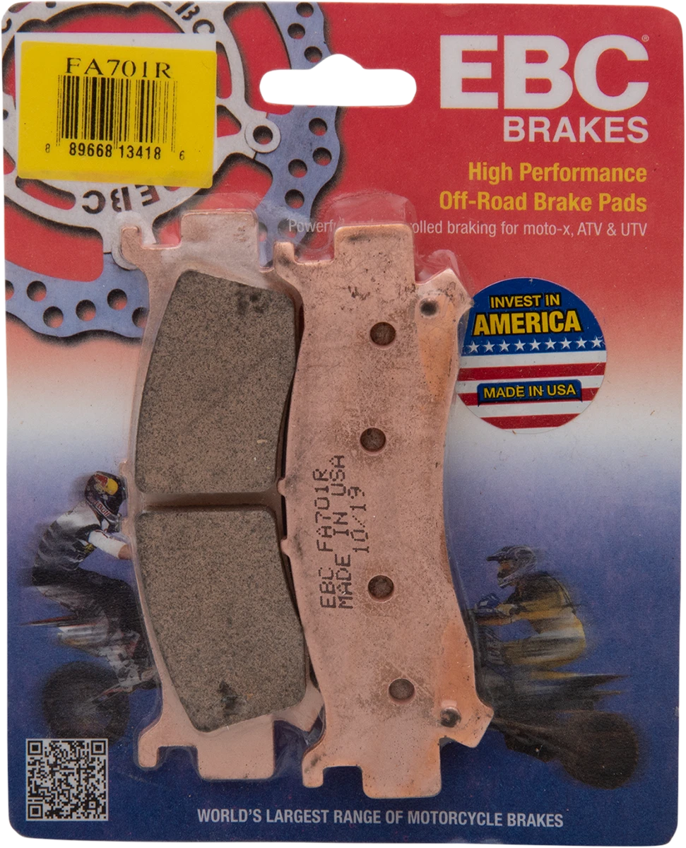 EBC Sintered "R" Brake Pads FA701R for