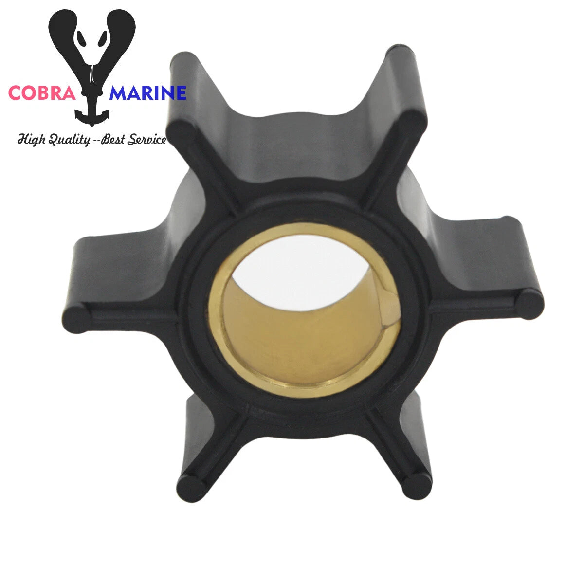 Water Pump Impeller for Johnson Evinrude OMC (386084, 18-3050, 500355, 9-45201)
