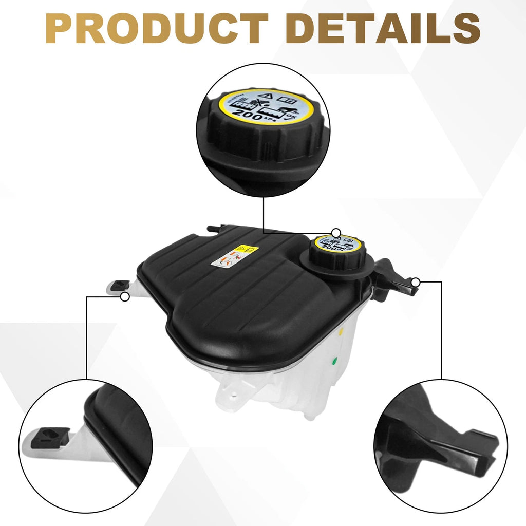 Coolant Overflow Tank with Cap for Jaguar (C2Z2)
