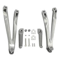 Rear Passenger Footpegs Bracket for Yamaha YZF R1 (2004–2008) Silver